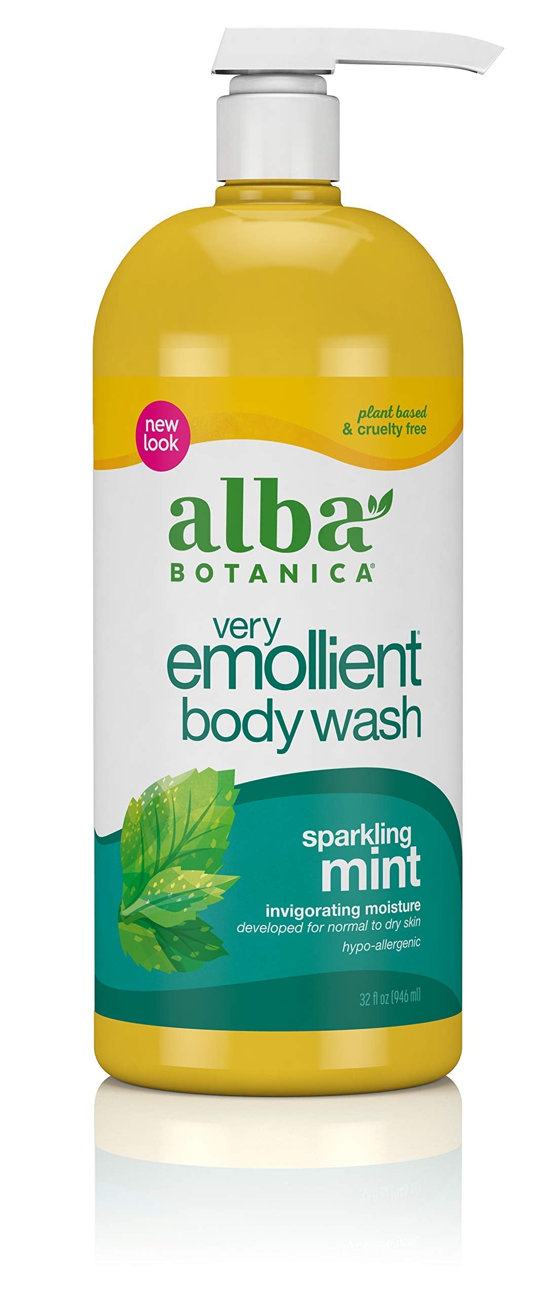 Product image of Alba Botanica Very Emollient Body Wash Sparkling Mint 32 oz 32 oz